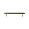 Heritage Brass Cabinet Pull Stepped Design 128mm CTC Polished Brass finish