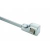 Horizontal Pullman Latches C/W Rods & Covers To Suit Modular Panic Latch - Silver