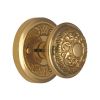 Heritage Brass Mortice Knob on Rose Aydon Design Polished Brass finish