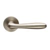 Peninsula Lever On 6mm Slim Fit Sprung Rose - Satin Stainless Steel