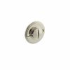 Millhouse Brass Solid Brass Oval WC Turn and Release - Polished Nickel