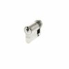 AGB 5 Pin Single Euro Cylinder 30-10mm (40mm) - Polished Chrome
