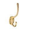 Hat And Coat Hook - Satin Brass