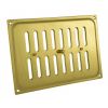 Hit And Miss Vent - Polished Brass