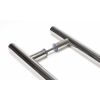 Satin SS (304) 100mm Back to Back Fixings for T Bar (2)