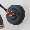 Smooth Copper Brindley Wall Light in Soot