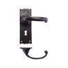 F111 Traditional Lever on Lock Backplate - 6"