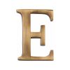 Heritage Brass Alphabet E Pin Fix 51mm (2") Antique Brass Finish