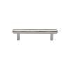Heritage Brass Cabinet Pull Stepped Design 96mm CTC Polished Nickel finish