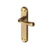 Heritage Brass Door Handle Lever Latch Charlbury Design Antique Brass finish