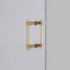 PULL BAR / SMALL 200MM / DOUBLE-SIDED / CAST / BRASS