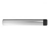 Cylinder Pattern Door Stop - Without Rose - Polished Chrome
