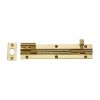 Heritage Brass Door Bolt Necked 6" x 1.25" Polished Brass finish
