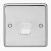 Eurolite Stainless Steel 1 Gang Switch Polished Stainless Steel