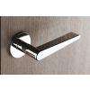 Tupai Exclusivo 5S Line Torrao Lever Door Handle on 5mm Slimline Round Rose - Bright Polished Chrome