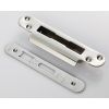 Forend Strike & Fixing Pack To Suit Bs8621 Cylinder Sashlock-Bright Stainless Steel-Radius Forend - Bright Stainless Steel