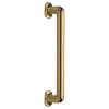 Heritage Brass Door Pull Handle Traditional Design 330mm Polished Brass Finish