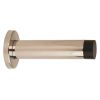 Steelworx Wall Mounted Door Stop 102mm - Bright Stainless Steel