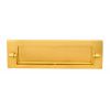 Postal Knocker - Polished Brass