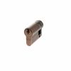AGB 5 Pin Single Euro Cylinder 35-15mm (45mm) - Copper