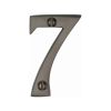 Heritage Brass Numeral 7 Face Fix 51mm (2") Matt Bronze finish