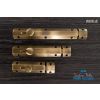 Atlantic Solid Brass Surface Door Bolt 6" - Antique Brass