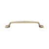 Classic Cabinet Pull 128mm Distressed Brass finish