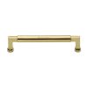 Heritage Brass Cabinet Pull Bauhaus Design 160mm CTC Polished Brass Finish