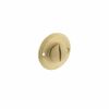 Millhouse Brass Solid Brass Oval WC Turn and Release - Satin Brass
