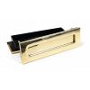 Polished Brass Traditional Letterbox