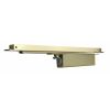 Rutland ITS.11204 Concealed Cam Action Door Closer c/w Micro Rail & Connector Bar, Polished Brass