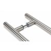 Satin SS (304) 100mm Back to Back Fixings for T Bar (2)