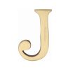 Heritage Brass Alphabet J Pin Fix 51mm (2") Satin Brass Finish