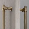 PULL BAR / SMALL 200MM / DOUBLE-SIDED / CAST / BRASS