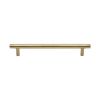 Heritage Brass Cabinet Pull Contour Design 160mm CTC Satin Brass finish