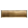 Heritage Brass Interior Letterflap 11 3/4" x 3 1/2"Antique Brass finish