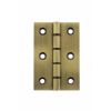 Atlantic Washered Hinges 3" x 2" x 2.2mm - Antique Brass (Pair)