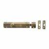 Atlantic Solid Brass Surface Door Bolt 6" - Antique Brass
