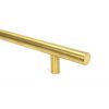 Aged Brass (316) 0.9m T Bar Handle Bolt Fix 32mm Ø