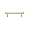 Heritage Brass Cabinet Pull Stepped Design 96mm CTC Polished Brass finish