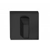 Tupai Rapido Curva/QuadraLine WC Turn and Release *for use with ADBCE* on Square Rose - Pearl Black
