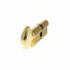 AGB 5 Pin Key to Turn Euro Cylinder 35-35mm (70mm) - Polished Brass