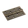 Double Phosphor  Washered Butt Hinge - Antique Brass (Pair)
