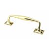 Aged Brass 230mm Art Deco Pull Handle