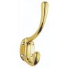 Hat And Coat Hook - Polished Brass