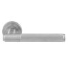 Syntax Lever On Round Rose  - Satin Chrome