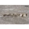 Old English Winchester Solid Brass Cabinet Cup Pull on Concealed Fix - Satin Nickel