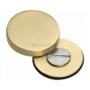 Heritage Brass Bolt Cover to conceal metal fasteners Satin Brass finish