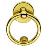 Ring Door Knocker - Polished Brass