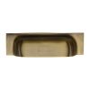 Heritage Brass Drawer Pull Military Design 152mm CTC Antique Brass Finish